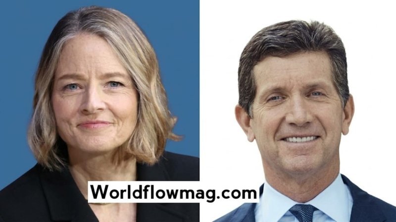 Jodie Foster and Alex Gorsky